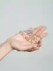 Акриловая цепь на шею, морскй стиль