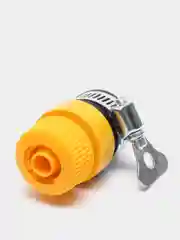 Адаптер внешний с хомутом 1/2" - 3/4" труб