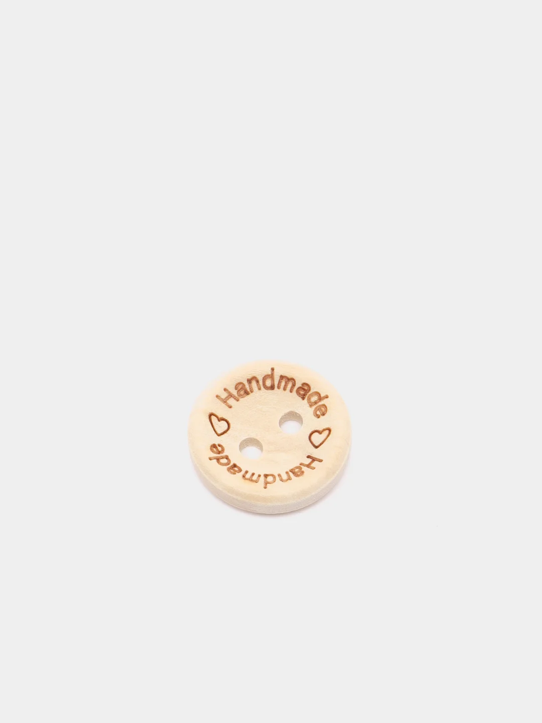 Пуговицы деревянные "Handmade", 15 мм