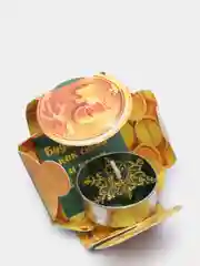 Свеча чайная "Тигр с подковой", 3 х 4,5 см