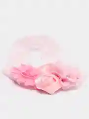Розовый детская повязка для волос на голову