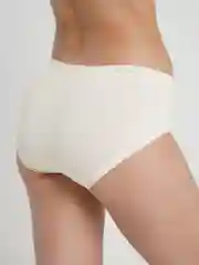 Желтый женские трусы слипы Ava Secret, хлопковые