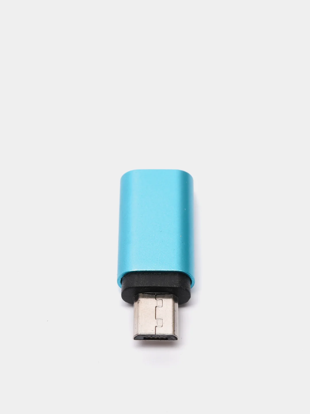 Адаптер Micro-Lightning T2 J0055, голубой