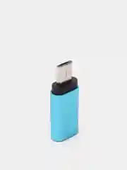 Адаптер Micro-Lightning T2 J0055, голубой