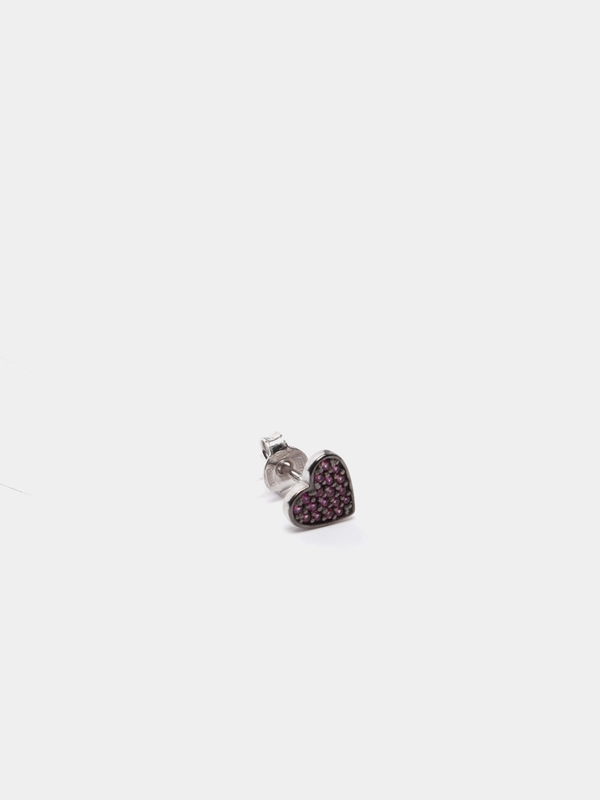 Серьги Серебро 925 пробы, моно-серьга на одно ухо
