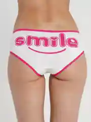 Белый женские хлопковые трусы слипы