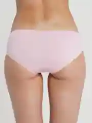 Розовый женские хлопковые трусы слипы