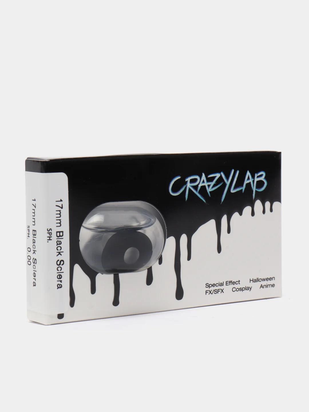 Черные линзы Black Sclera