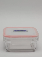 Контейнер для хранения еды Smart 1.2L 531013w с розовой крышкой
