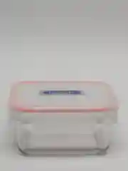 Контейнер для хранения еды Smart 1.2L 531013w с розовой крышкой