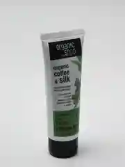 Маска для лица омолаживающая Organic Shop "Шелковый кофе", 75 мл