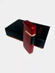 Красный электронная Импульсная  зажигалка с зарядкой от USB Тесла Дуговая