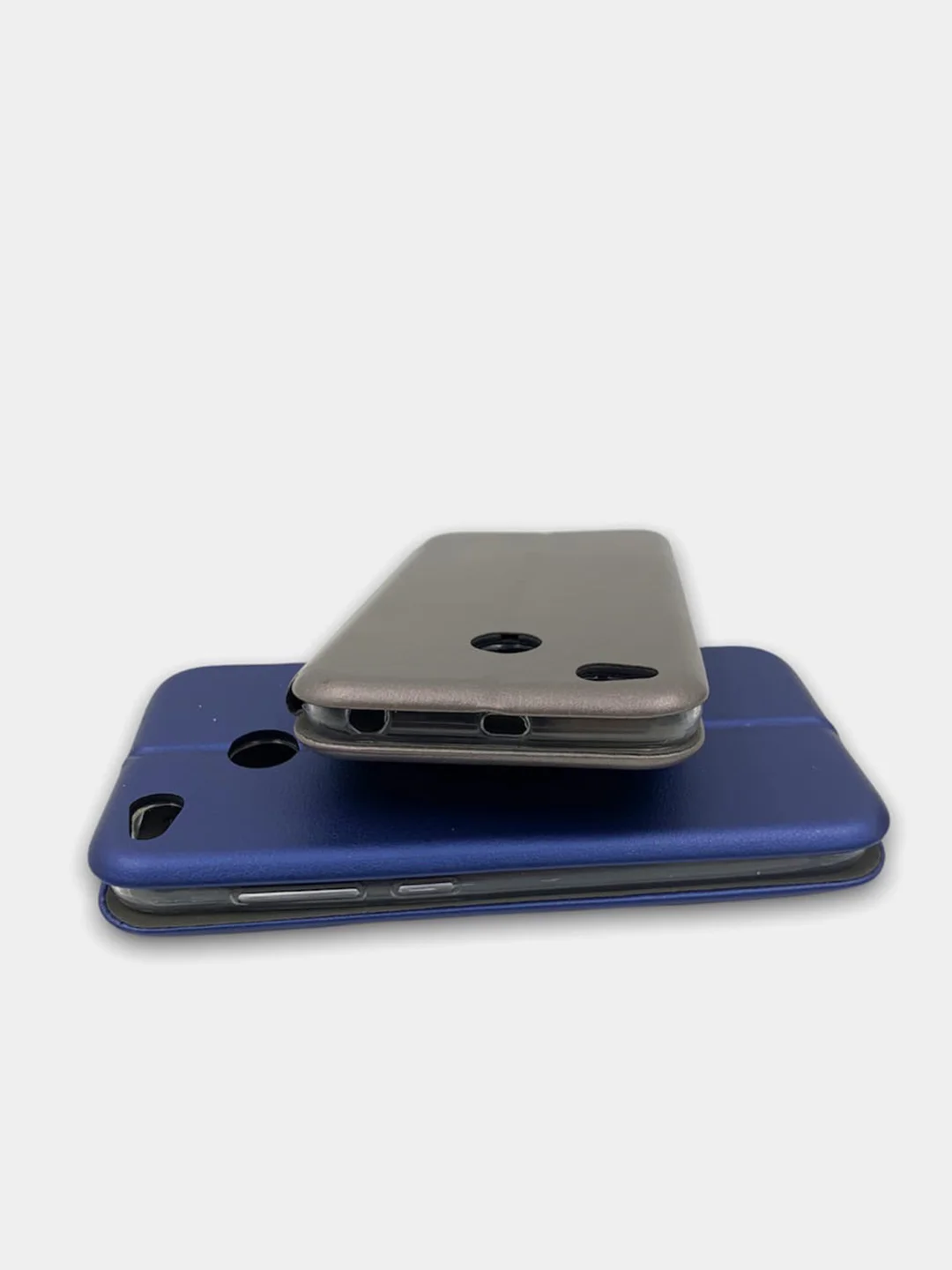 Багровый чехол книжка на Xiaomi Redmi 4x