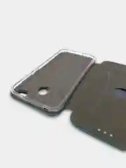 Багровый чехол книжка на Xiaomi Redmi 4x