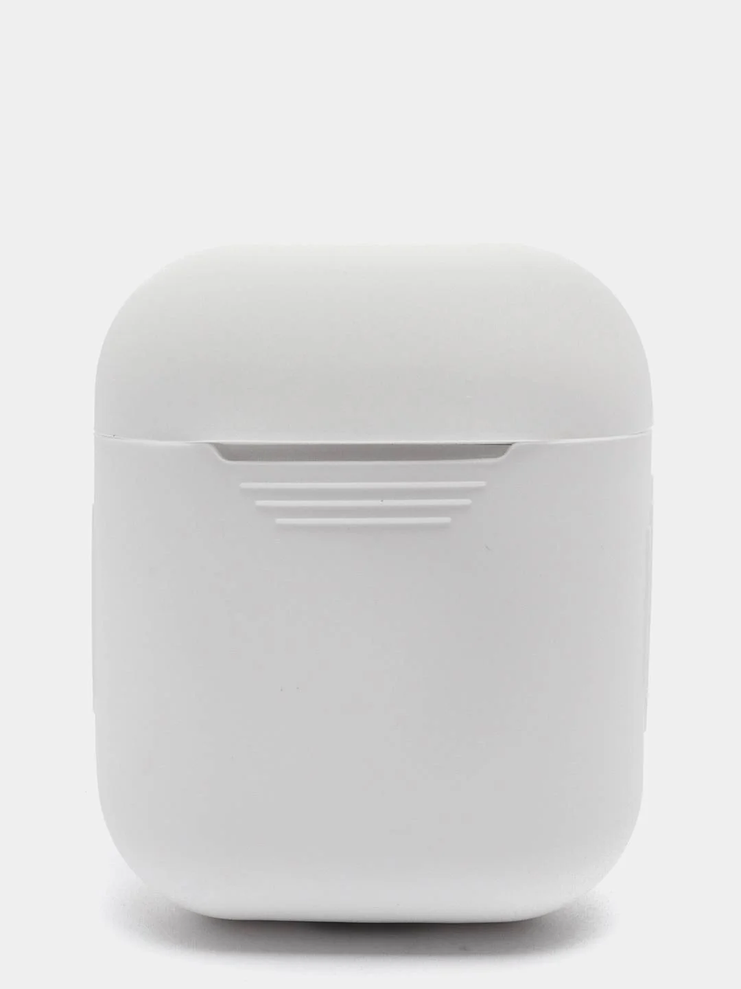 Силиконовый чехол для наушников Apple Airpods 1, 2 с карабином