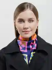Индиго шейный платок, 48 х 48 см, 16 расцветок