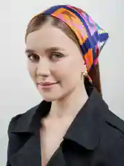 Индиго шейный платок, 48 х 48 см, 16 расцветок