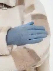 Голубой перчатки женские с технологией Touch screen