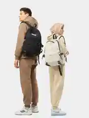 Белый skn Рюкзак универсальный,для ноутбука,туристический,школьный