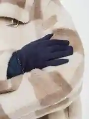 Багровый перчатки женские