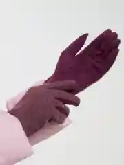 Бордовый перчатки женские с технологией Touch screen