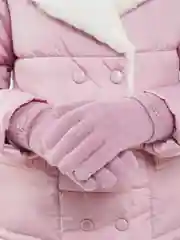 Розовый женские перчатки