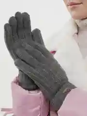 Угольный женские перчатки