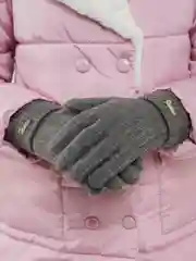 Угольный женские перчатки