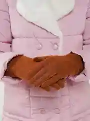 Медный перчатки женские с технологией Touch screen