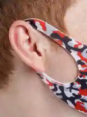 Медный маска защитная с дыхательным клапаном многоразовая