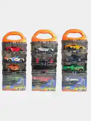 Белый набор машинок , 3, 4, 5, 8  моделей, металлические
