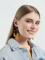 Терракотовый серьги гвоздики