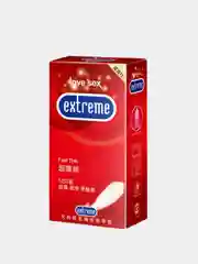 Красный презервативы Extreme с различными эффектами, 10-12 штук