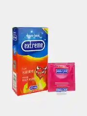 Оранжевый презервативы Extreme с различными эффектами, 10-12 штук
