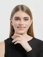 Серьги кольца / Серьги Конга / Серьги большие кольца