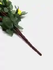 Желтый искусственные цветы Азалия