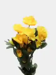 Желтый искусственные цветы Азалия