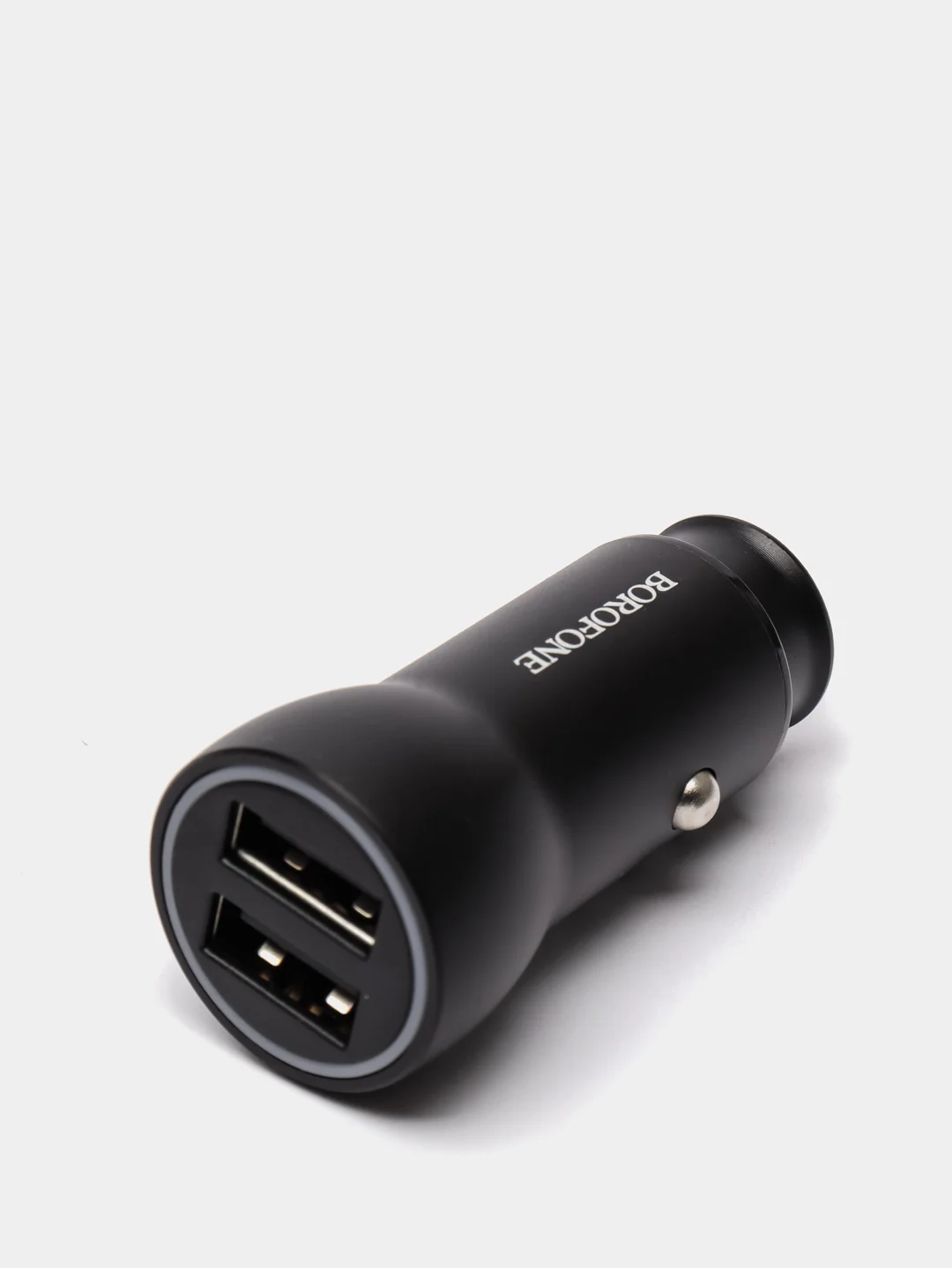 Черный автомобильное зарядное устройство Borofone BZ9 2xUSB до 3A