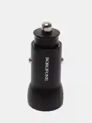 Черный автомобильное зарядное устройство Borofone BZ9 2xUSB до 3A