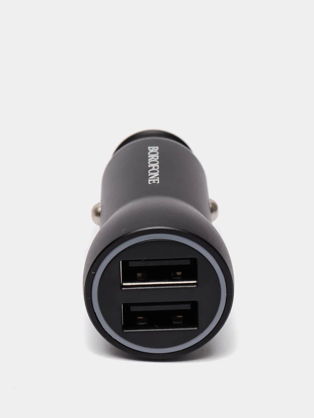 Черный автомобильное зарядное устройство Borofone BZ9 2xUSB до 3A