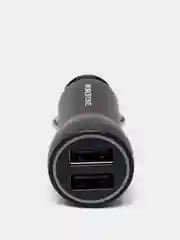 Черный автомобильное зарядное устройство Borofone BZ9 2xUSB до 3A