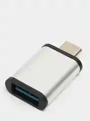 Адаптер Type-C OTG, T2 J0011, серебряный