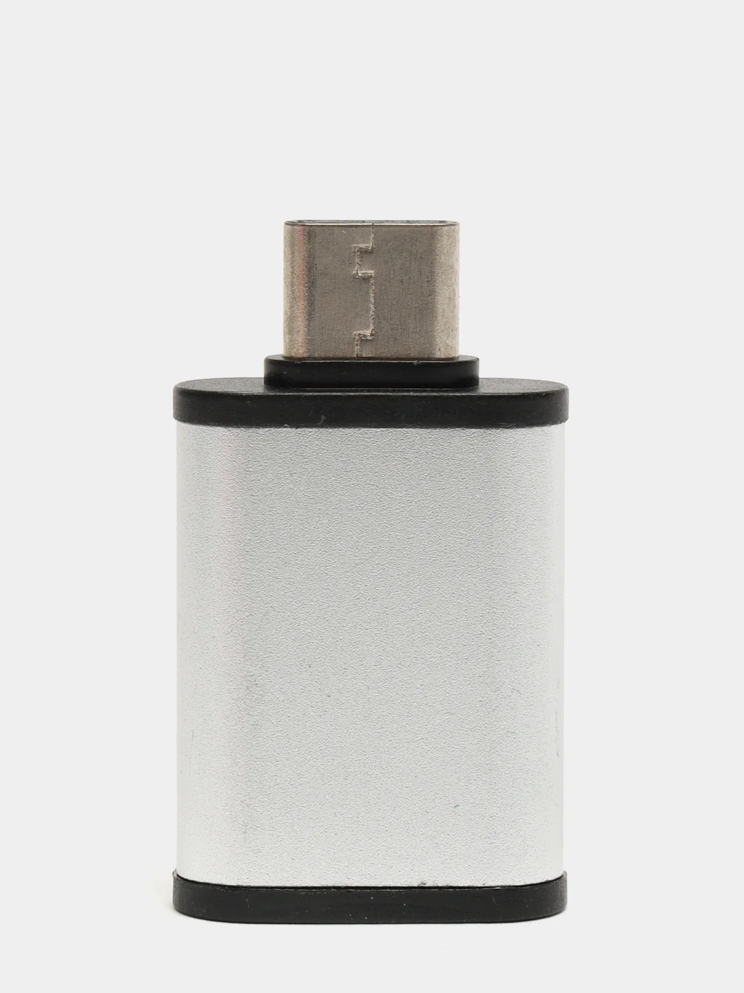 Адаптер Type-C OTG, T2 J0011, серебряный