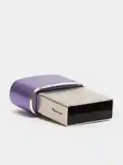 Адаптер Type C USB 2 0, T2 J0019, фиолетовый