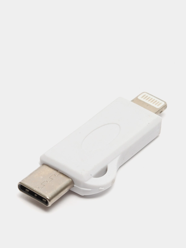 Адаптер Type-C-Apple -Micro M2 J0042, белый