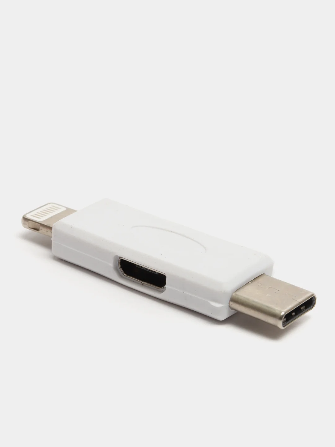 Адаптер Type-C-Apple -Micro M2 J0042, белый