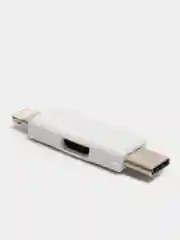 Адаптер Type-C-Apple -Micro M2 J0042, белый