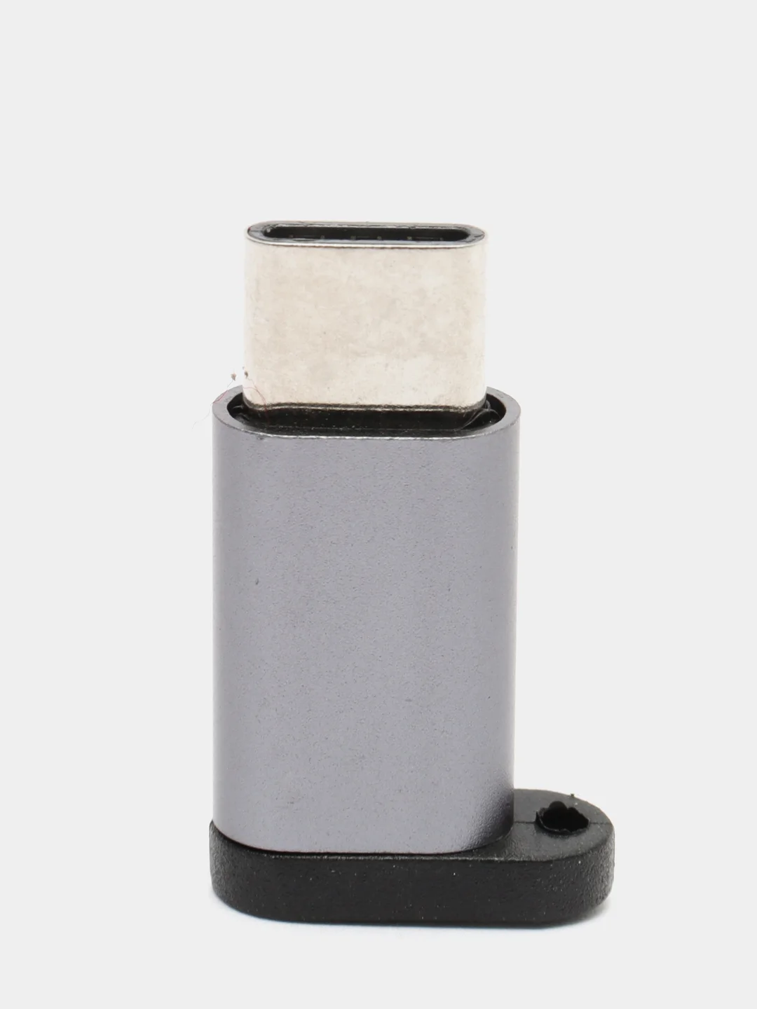 Адаптер Micro - Type-C  (T2 J0056), графитовый