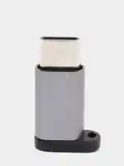 Адаптер Micro - Type-C  (T2 J0056), графитовый