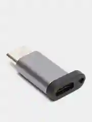 Адаптер Micro - Type-C  (T2 J0056), графитовый
